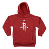 Adidas NBA Youth Houston Rockets Basketball Team Logo Pullover Hoodie