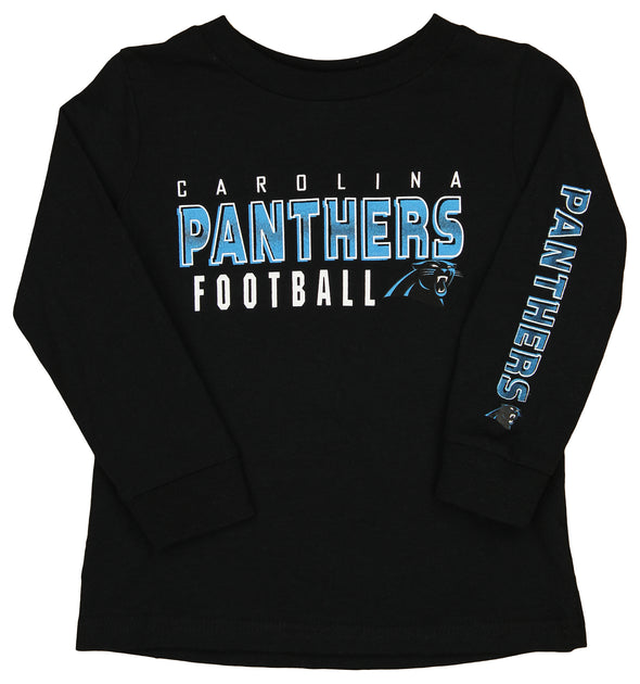 Outerstuff NFL Toddler Carolina Panthers Football Team Long Sleeve Tee