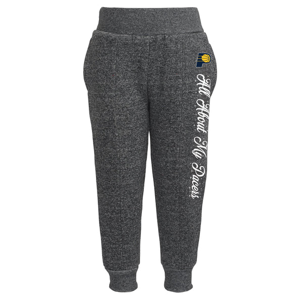 Outerstuff NBA Girls (4-6X) Indiana Pacers Slam Dunk Top & Pant Set, Navy/Grey