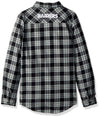 Forever Collectibles NFL Women's Oakland Raiders Check Flannel Shirt