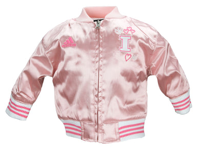 Adidas Baby / Toddler Illinois Fighting Illini Varsity Cheer Jacket - Pink