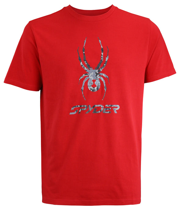 Spyder Men's Athletic Short Sleeve Graphic Cotton T-Shirt, Color Options
