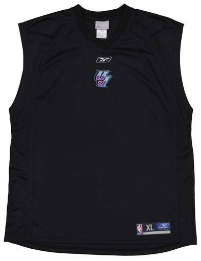 Reebok NBA Men's Utah Jazz Blank Jersey, Black