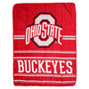Northwest NCAA Ohio State Dual Vision Silk Touch Throw Blanket, 45x60