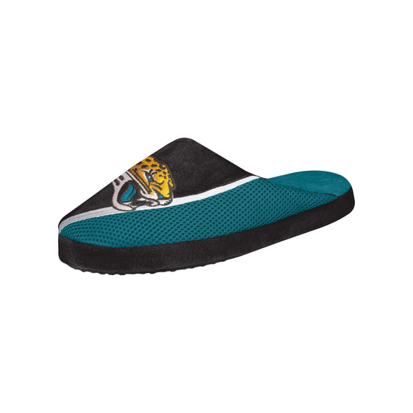 FOCO NFL Men's NFL Jacksonville Jaguars 2022 Big Logo Color Edge Slippers