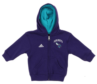 Adidas NBA Infants Charlotte Hornets Pledge Full-zip Hoodie, Purple