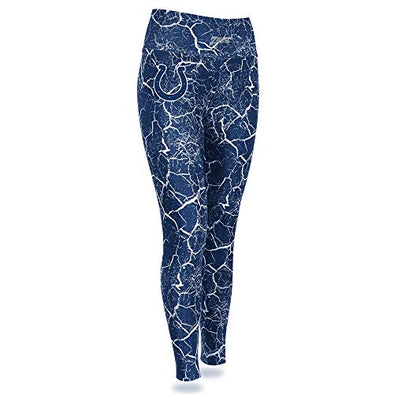 Zubaz NFL Women's Indianapolis Colts Marble Leggings