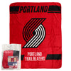 Northwest NBA Portland Trailblazers Legion Raschel Throw, 50" x 60"