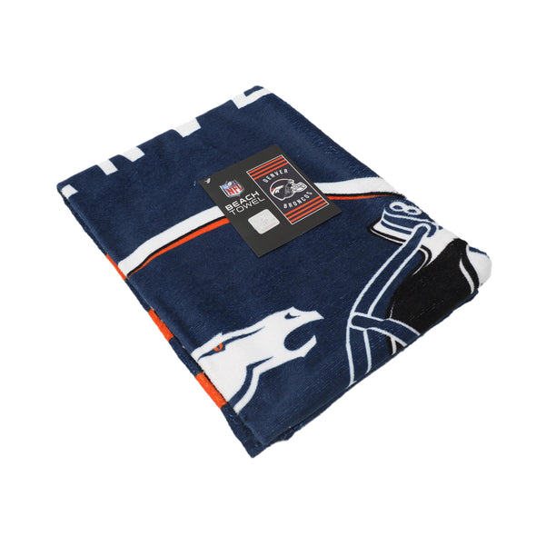 Northwest NFL Denver Broncos "Stripes" Beach Towel, 30" x 60"