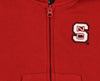 Outerstuff NCAA Toddlers North Carolina State Wolfpack Full Zip Hoodie, Red