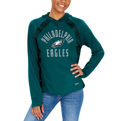 Zubaz NFL Women's Jacksonville Jaguars Team Color Soft Hoodie