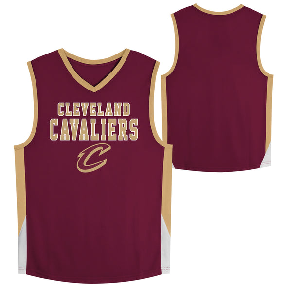 Outerstuff NBA Cleveland Cavaliers Youth (8-20) Knit Top Jersey with Team Logo