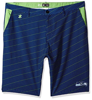 Forever Collectibles NFL Men's Seattle Seahawks Dots Walking Shorts