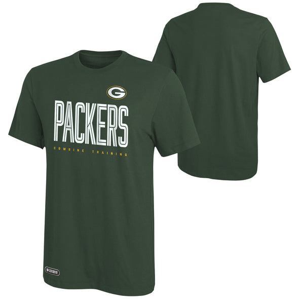 Outerstuff NFL Men's Green Bay Packers Huddle Top Performance T-Shirt