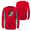 Outerstuff NBA Kids Portland Trail Blazers Long Sleeve Performance Tee