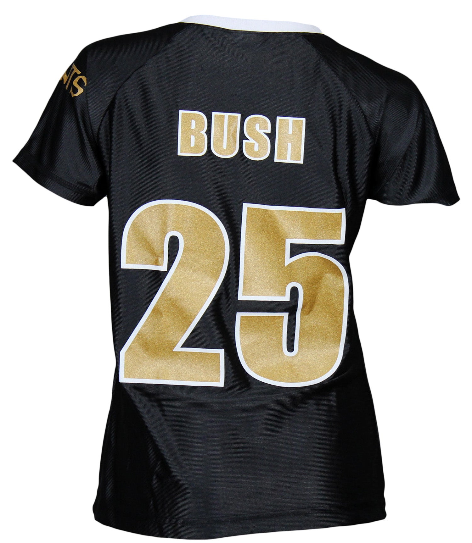 NFL New Orleans Saints Reggie Bush 25 Reebok Black Jersey Youth L