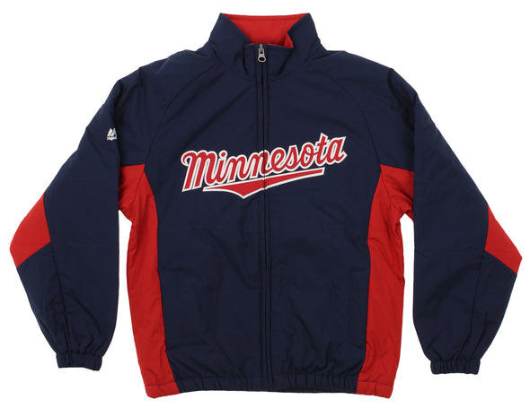 Outerstuff MLB Youth Minnesota Twins Double Climate Full Zip Jacket