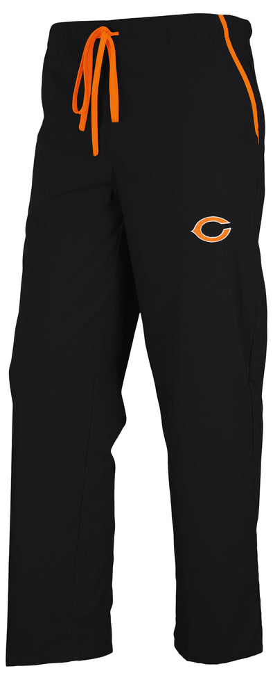 Fabrique Innovations NFL Unisex Chicago Bears Team Logo Scrub Pants