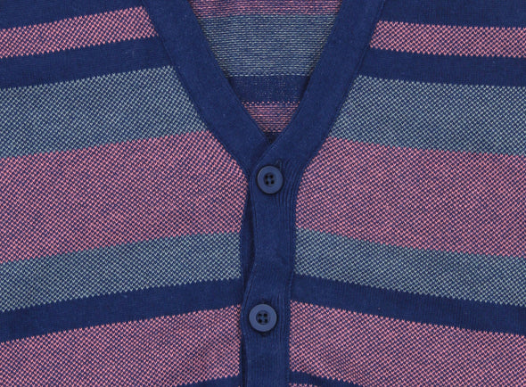 Argyle Culture Men's Button Up Ombre Cardigan Vest, Color Options