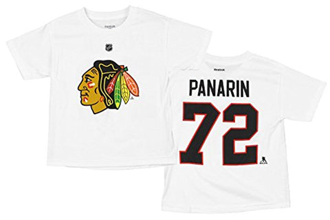 Reebok NHL Youth Chicago Blackhawks ARTEMI PANARIN #72 Player Graphic Tee
