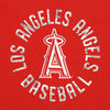 Zubaz MLB Men's Los Angeles Angels Circle Logo Cotton T-Shirt