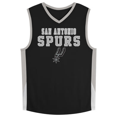 Outerstuff NBA San Antonio Spurs Youth (8-20) Knit Top Jersey with Team Logo