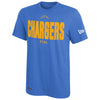 New Era NFL Men's Los Angeles Chargers Grids Primary Team Color T-Shirt