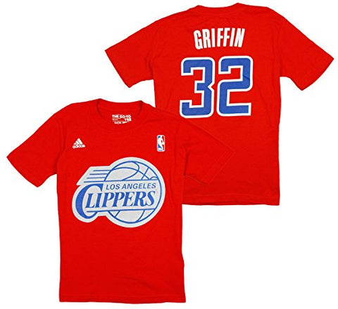Adidas NBA Youth Los Angeles Clippers Blake Griffin #32 Red Tee