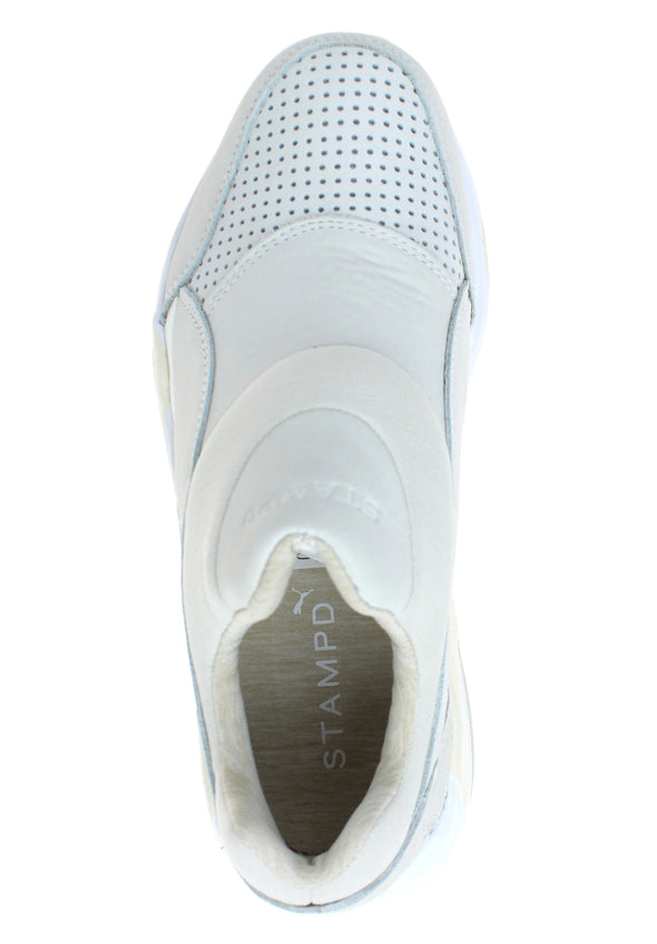 Puma Men's Trinomic Sock X Stampd Sneakers Shoes, White