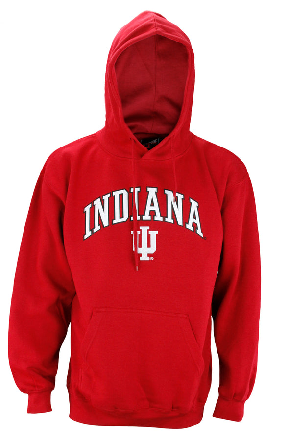 Genuine Stuff NCAA Men's Indiana University Hoosiers Pullover Sweatshirt Hoodie