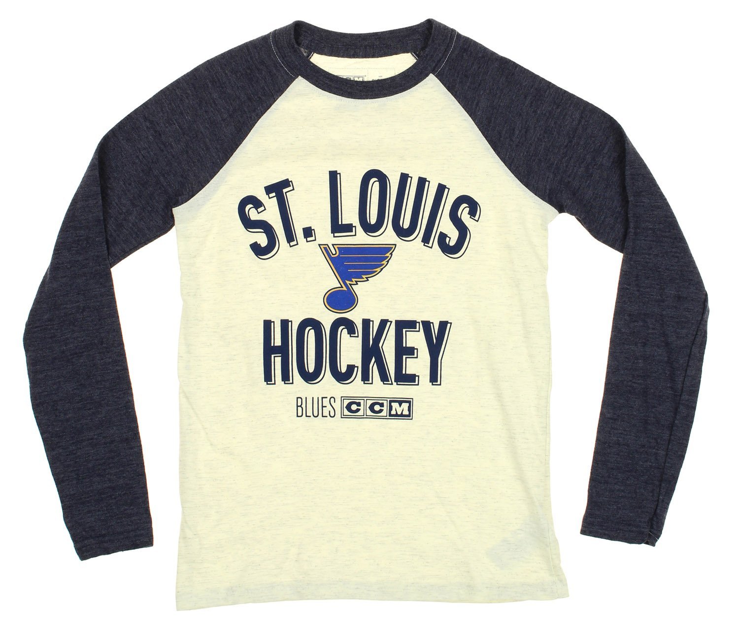NHL Youth St. Louis Blues Vintage Long Sleeve Raglan Tee – Fanletic