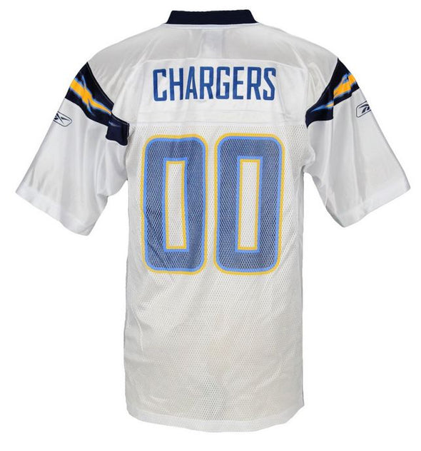 Reebok NFL Men's San Diego Chargers Team Replica Jersey, White
