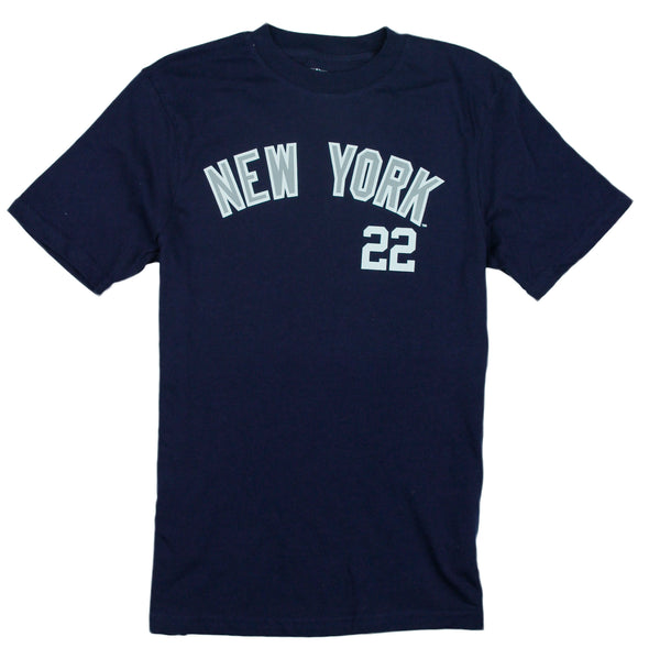 MLB Youth Boys New York Yankees Jacoby Ellsbury # 22 Player Shirt - Navy