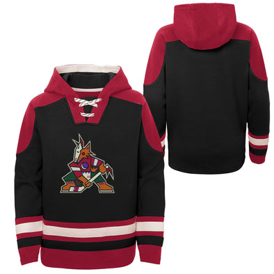 Outerstuff NHL Youth Boys Arizona Coyotes Ageless Must-Have Lace Up Hoodie