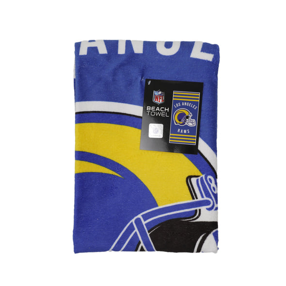 Northwest NFL Los Angeles Rams "Stripes" Beach Towel, 30" x 60"