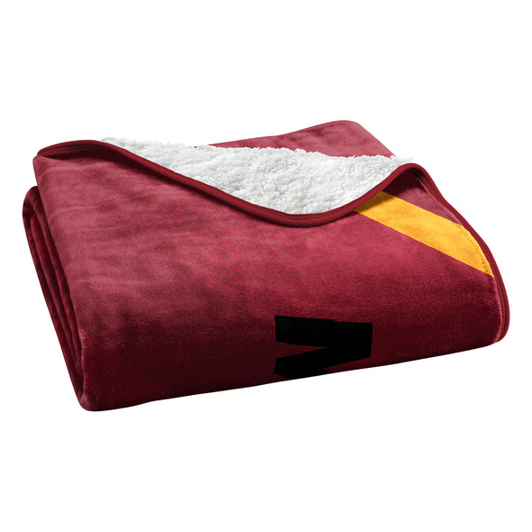 Northwest NBA Miami Heat Silk Touch Sherpa Throw Blanket, 60"X80"
