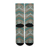 Zubaz by For Bare Feet NFL Youth Miami Dolphins Zubified Dress Socks, One Size
