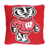 Northwest NCAA Wisconsin Badgers Pillow & Silk Touch  Throw Blanket Set