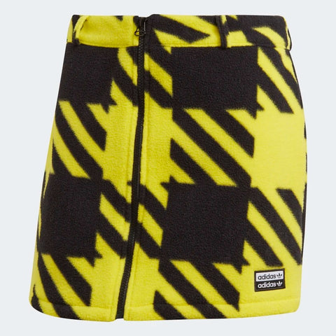 Adidas Women's R.Y.V. Skirt, Black / Bright Yellow