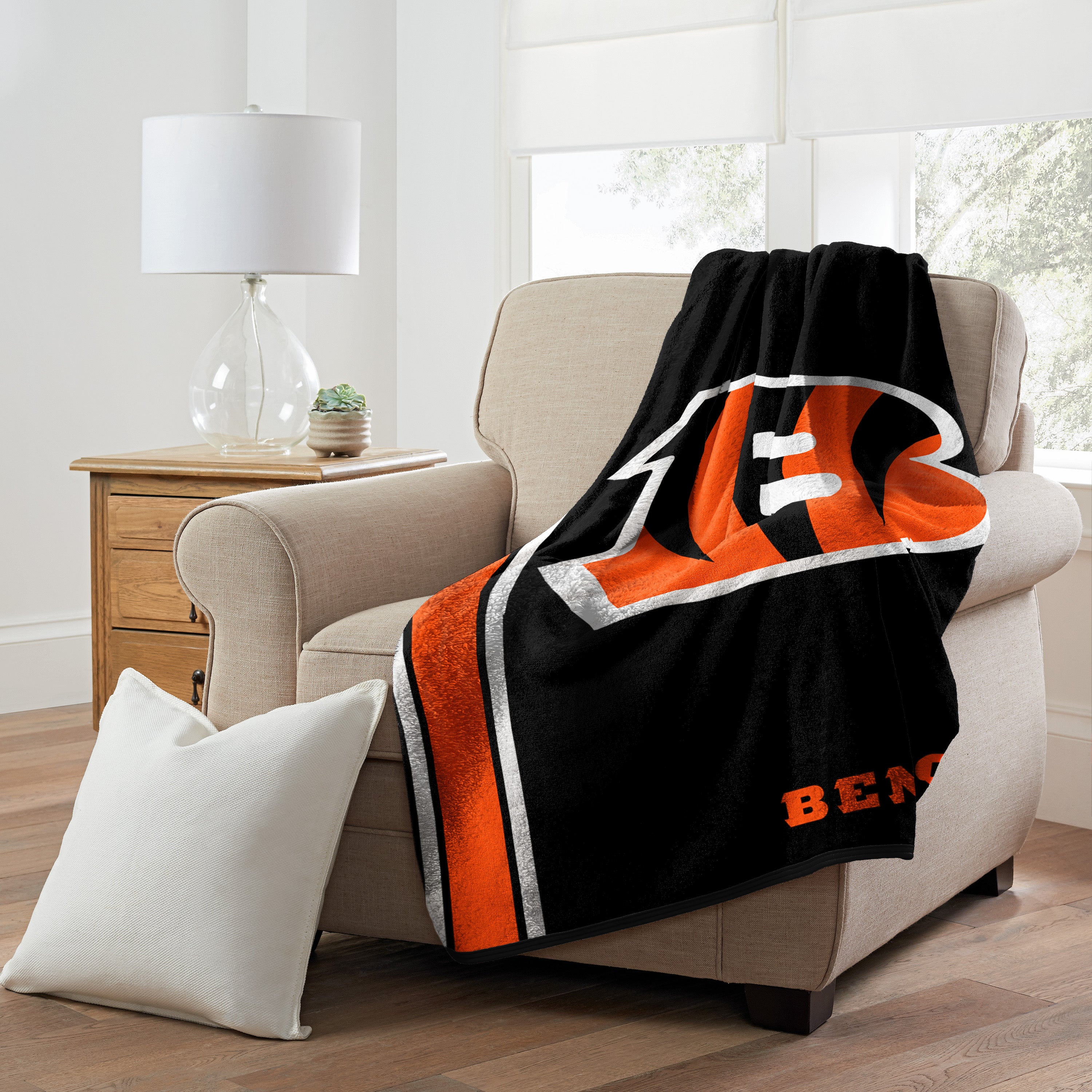 Cincinnati Bengals Tapestry Throw by Northwest