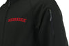 OuterStuff NCAA Men's Nebraska Cornhuskers Fleece Jacket, Black