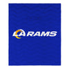 FOCO NFL Los Angeles Rams Exclusive Outdoor Wearable Big Logo Blanket, 50" x 60"