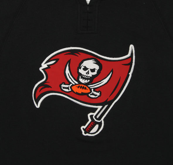 Reebok NFL Women's Tampa Bay Buccaneers Logo Patch Hooded Sweatshirt