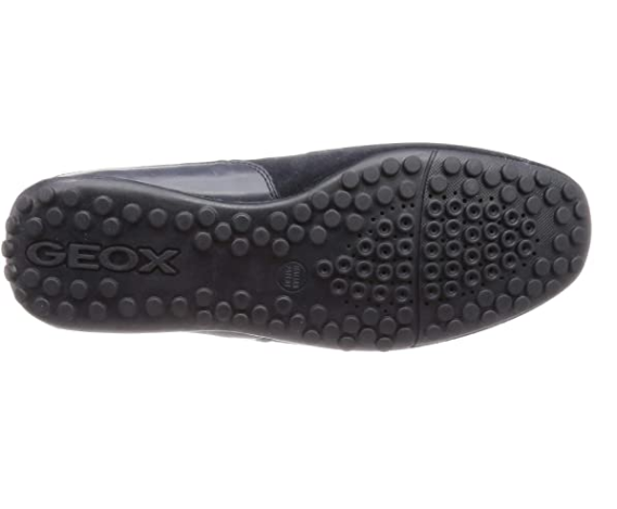 Geox Men's U Snake Moc C Suede Driving Loafers, Navy