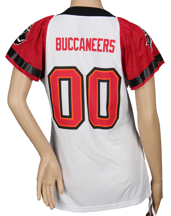 Reebok Tampa Bay Buccaneers NFL Women's Team Field Flirt Fashion Jersey, White