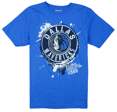 Outerstuff NBA Youth Boys Dallas Mavericks Vintage Tee - Blue