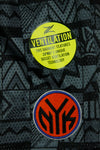 Zipway NBA Basketball Men's New York Knicks Geometric Mesh Shorts - Black