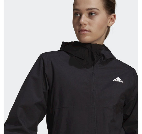 Adidas Women's BSC 3-Stripes Raid.RDY Jacket, Black