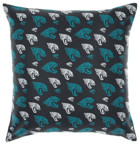FOCO NFL Jacksonville Jaguars 2 Pack Couch Throw Pillow Covers, 18 x 18