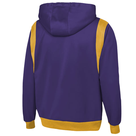 Outerstuff NFL Men's Minnesota Vikings Drop Back Performance Fleece Hoodie